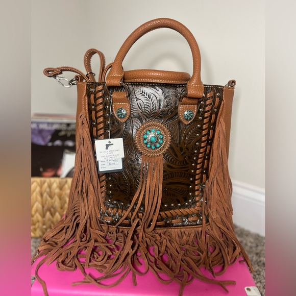 Fringe Concealed Carry Purse - Picture 1 of 4